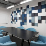 3d akustik duvar paneli