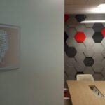 3d akustik duvar paneli